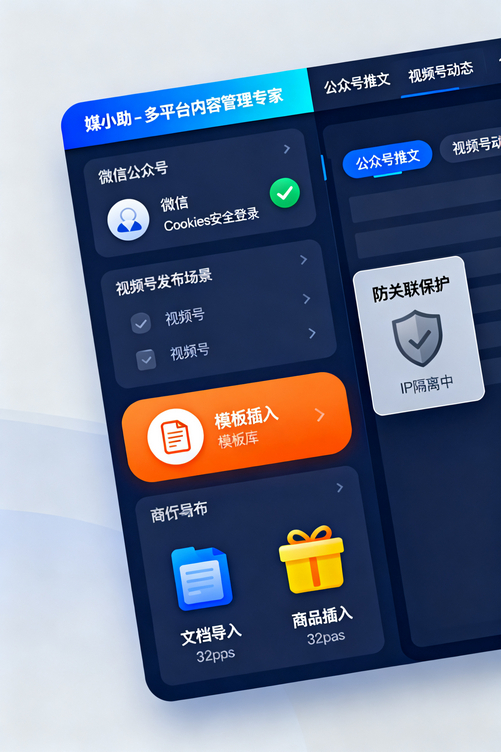 姐妹们冲!媒小助小红书发布软件真的是宝藏神器