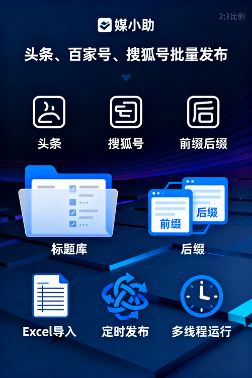 媒小助今日头条发布软件用了就回不去了,真的太香了