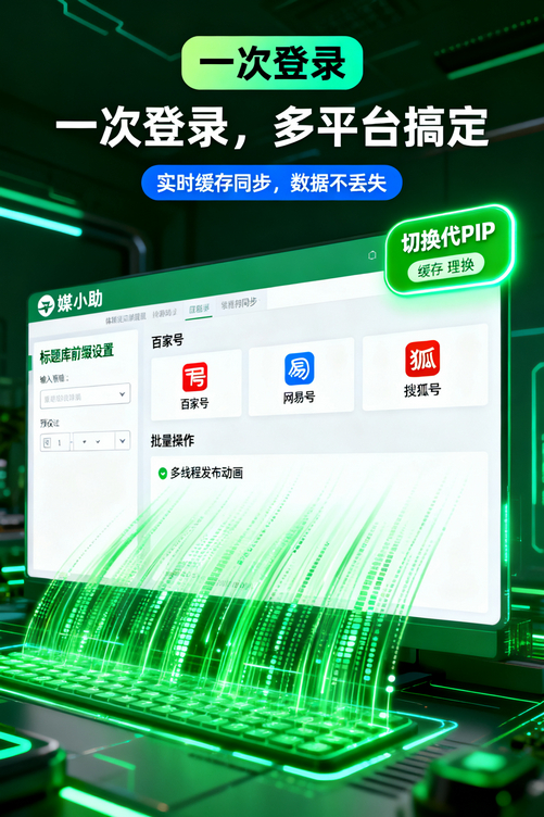 媒小助小红书发布软件:新手博主的第一件装备
