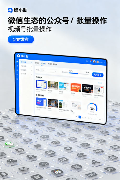 为什么你的抖音账号做不起来?试试媒小助抖音发布软件吧