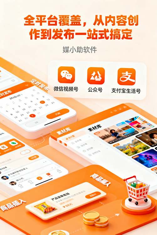 媒小助公众号发布软件上线3天,帮我省下一个月工资的加班费