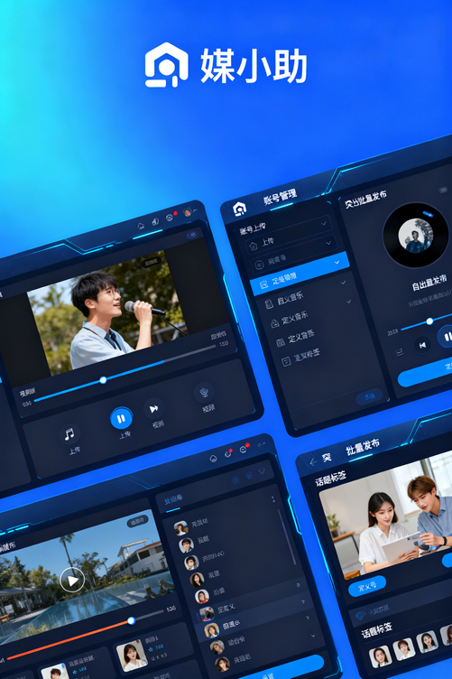 为什么懂行的人都推荐媒小助视频号发布软件?用过就知道