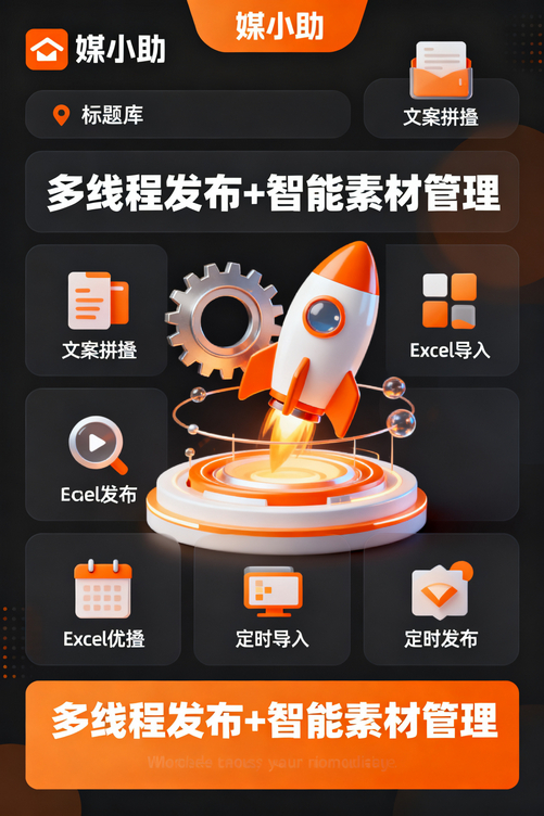媒小助抖音发布软件:小白3分钟上手,大神都说真香