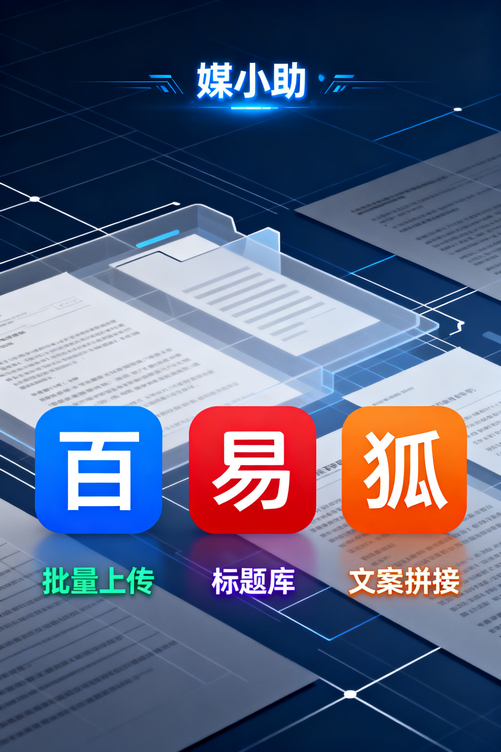 我的妈呀!媒小助小红书发布软件居然能这么智能
