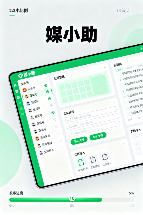 媒小助微博发布软件:解放双手,让你专注更重要的事