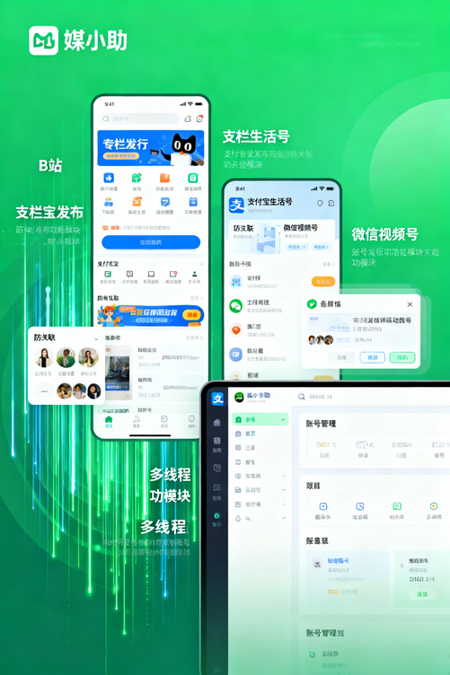 快手运营团队都在用的媒小助快手发布软件,你还不知道?