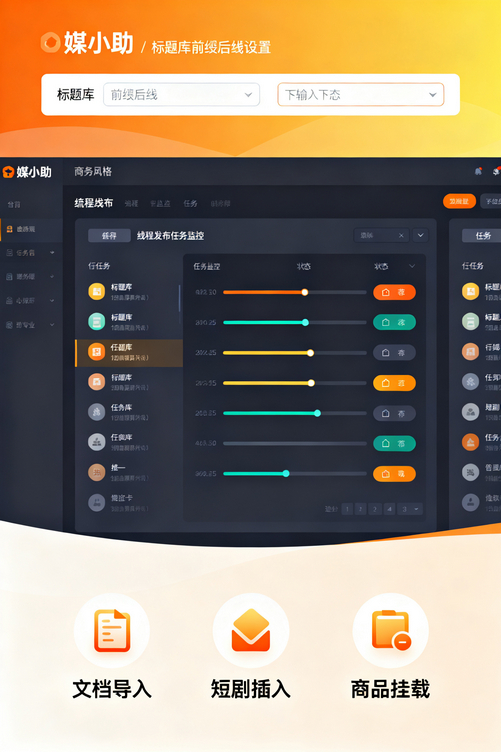 媒小助今日头条发布软件,让你从头条小白秒变运营高手