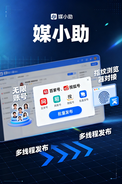 媒小助小红书发布软件上手指南:3分钟学会,终身受益!