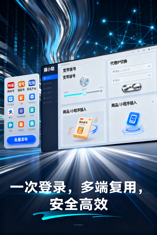 媒小助抖音发布软件,让你的视频永远不错过黄金发布时间