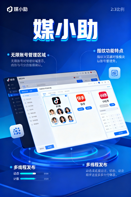 我用媒小助公众号发布软件3天,粉丝涨了2000+,这也太疯狂了吧!