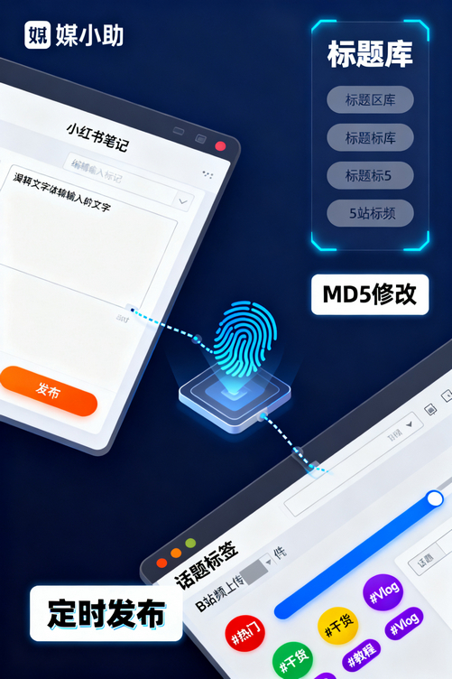媒小助抖音发布软件:小白秒变运营高手,就这么简单粗暴!
