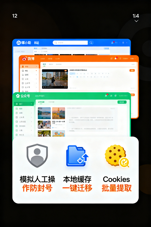 媒小助小红书发布软件:让你的效率碾压90%的博主