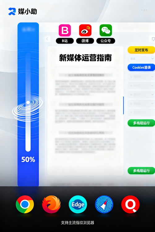 偷偷告诉你,那些日更30条的博主都在用媒小助抖音发布软件