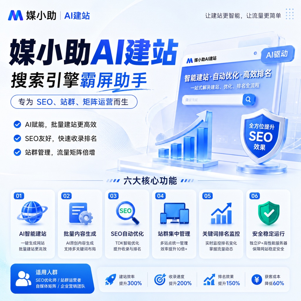 AI建站系统  霸屏工具  泛二级 泛目录 单页生成